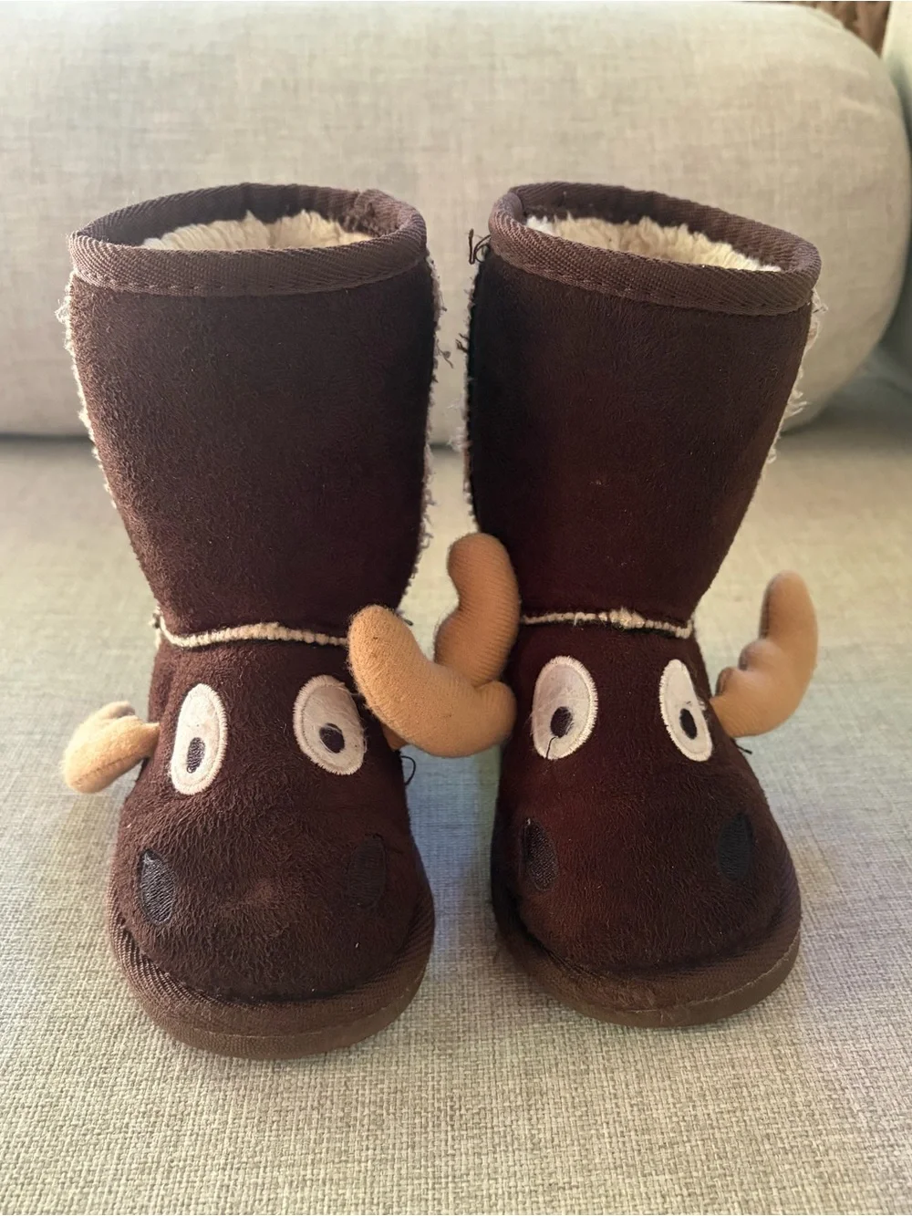 Lazy One Moose Slipper Boot - Size 6-7